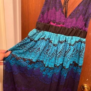 Charlotte Russe Butterfly maxi